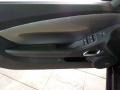 Black 2011 Chevrolet Camaro SS/RS Convertible Door Panel