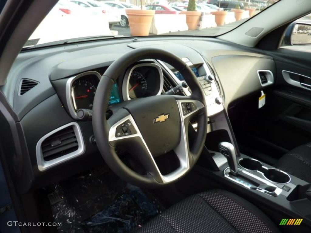 2011 Chevrolet Equinox LT AWD Jet Black Dashboard Photo #46226333