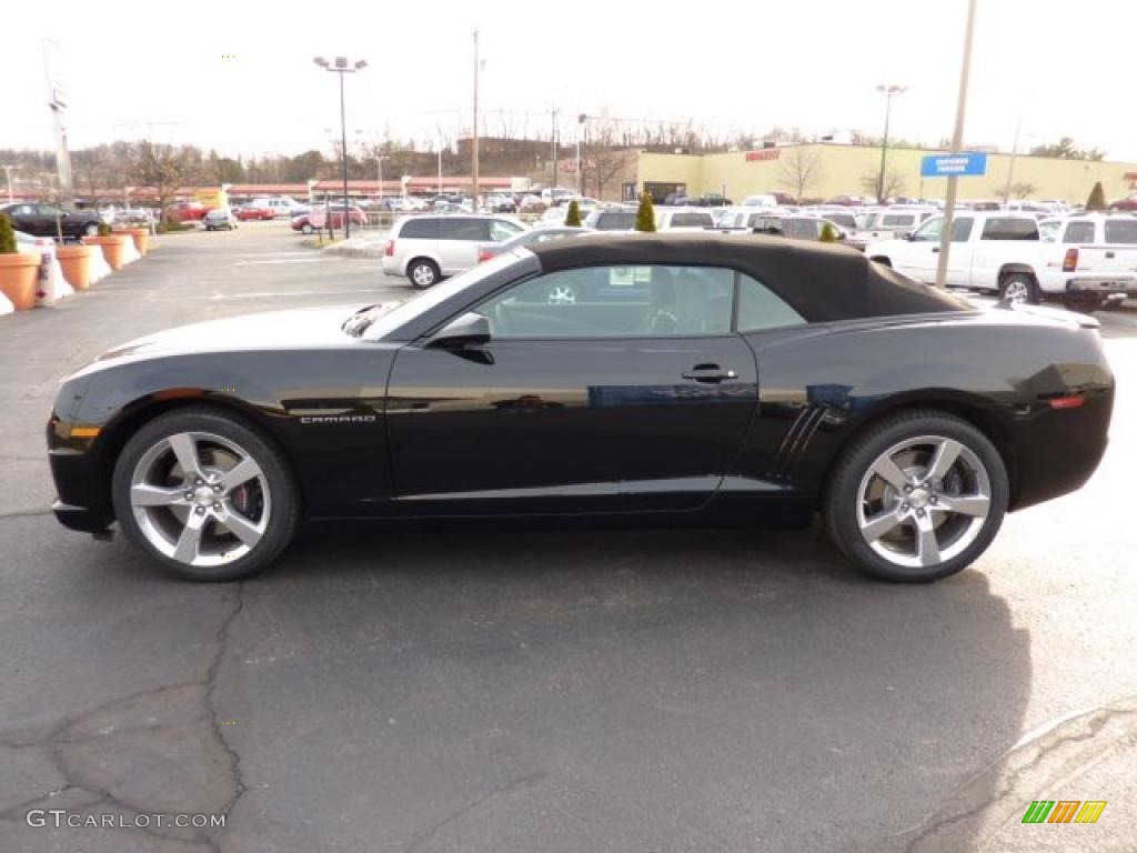 Black 2011 Chevrolet Camaro SS/RS Convertible Exterior Photo #46226483
