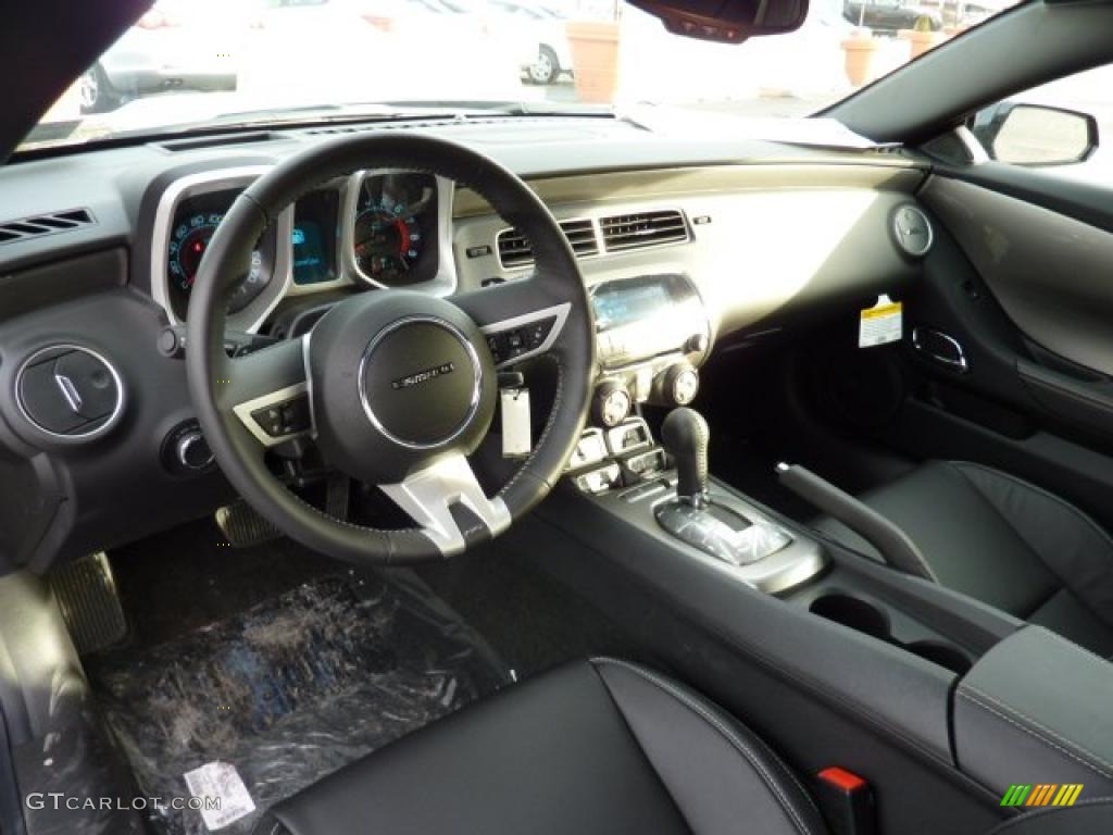 Black Interior 2011 Chevrolet Camaro SS/RS Convertible Photo #46226609