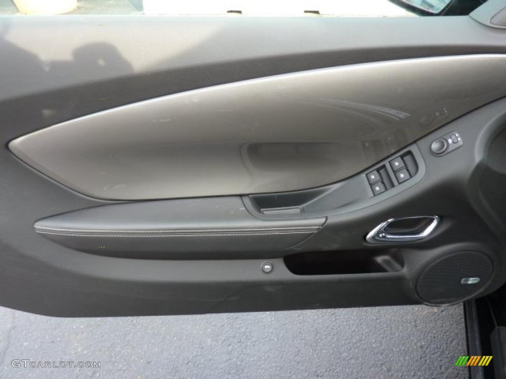 2011 Chevrolet Camaro SS/RS Convertible Black Door Panel Photo #46226624