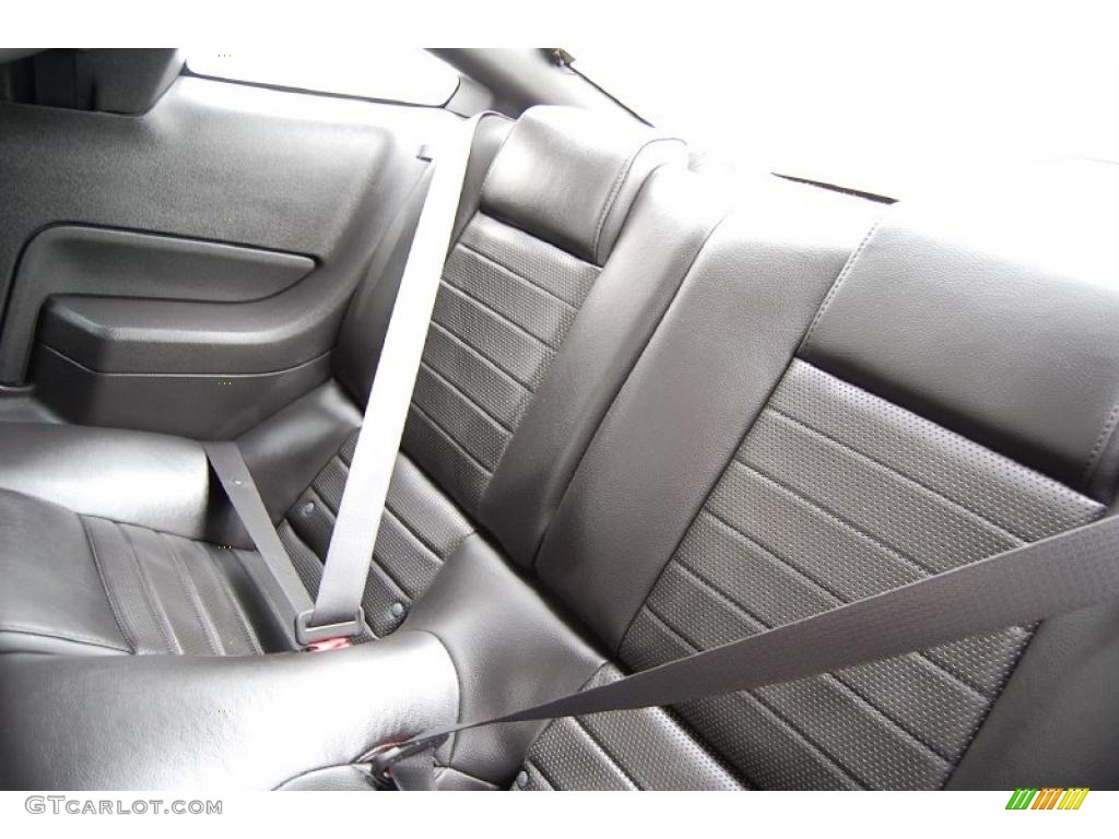 Dark Charcoal Interior 2008 Ford Mustang Shelby GT Coupe Photo #46226753