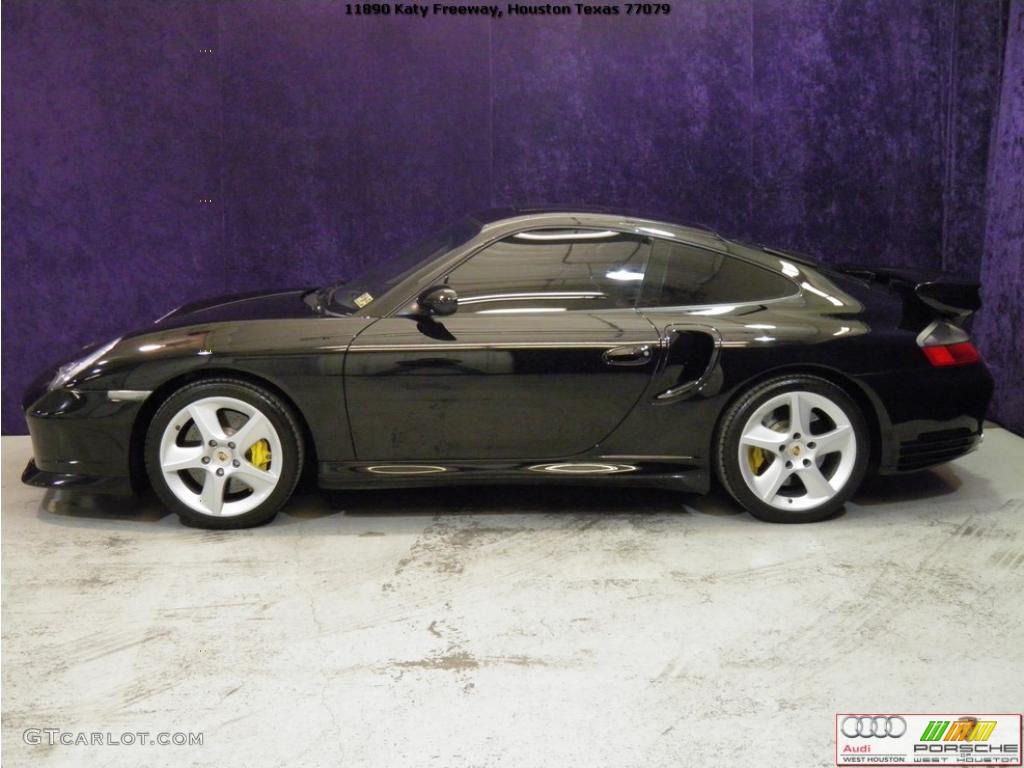 2005 911 Turbo S - Black / Black photo #3