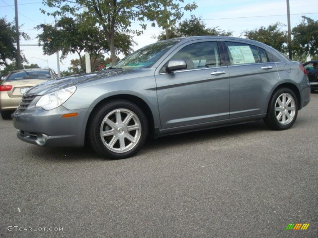 Silver Steel Metallic 2007 Chrysler Sebring Limited Sedan Exterior Photo #46227140