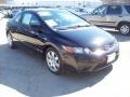 Nighthawk Black Pearl - Civic LX Coupe Photo No. 1