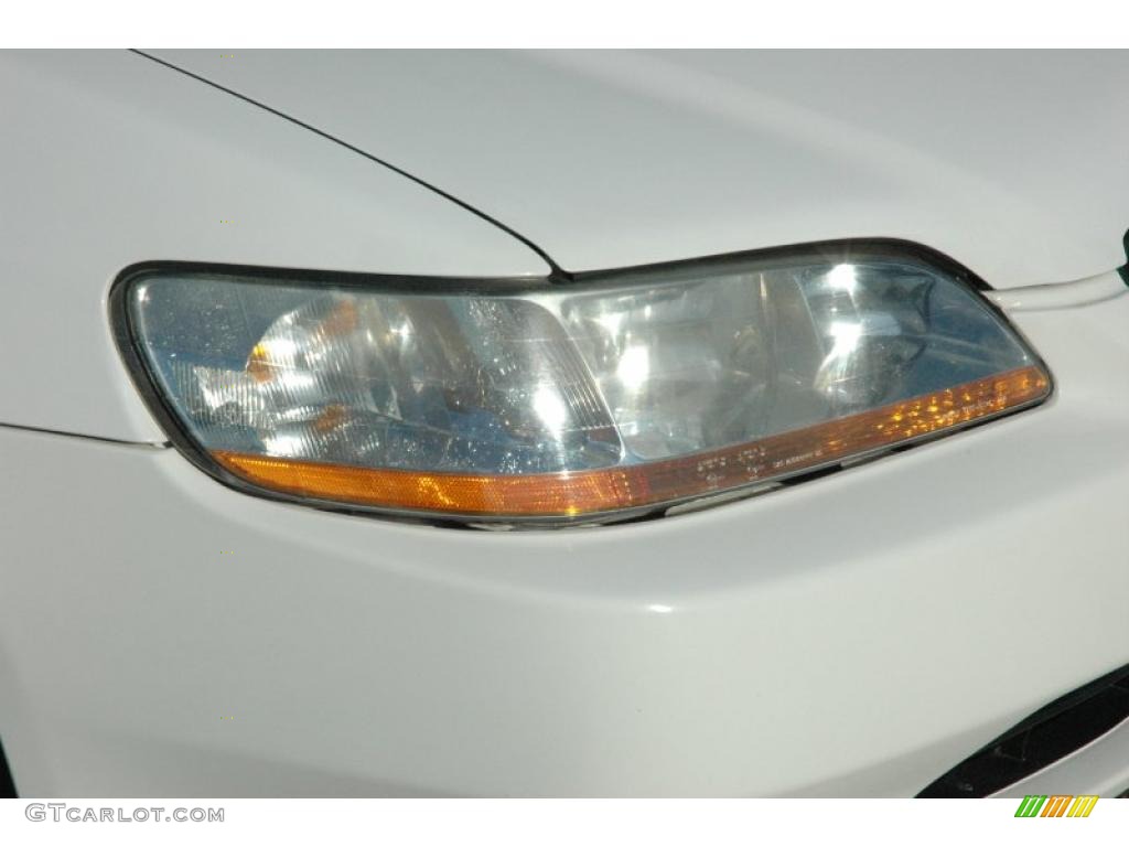 1999 Accord EX V6 Coupe - Taffeta White / Ivory photo #17