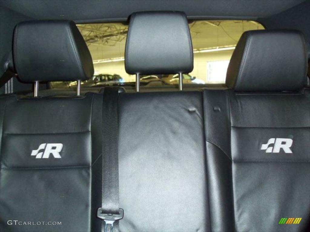 Black Leather Interior 2004 Volkswagen R32 Standard R32 Model Photo #46227920