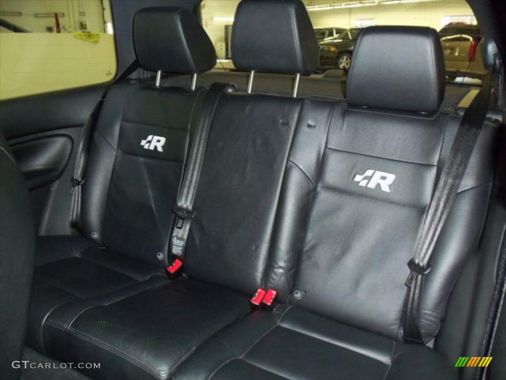 Black Leather Interior 2004 Volkswagen R32 Standard R32 Model Photo #46227926
