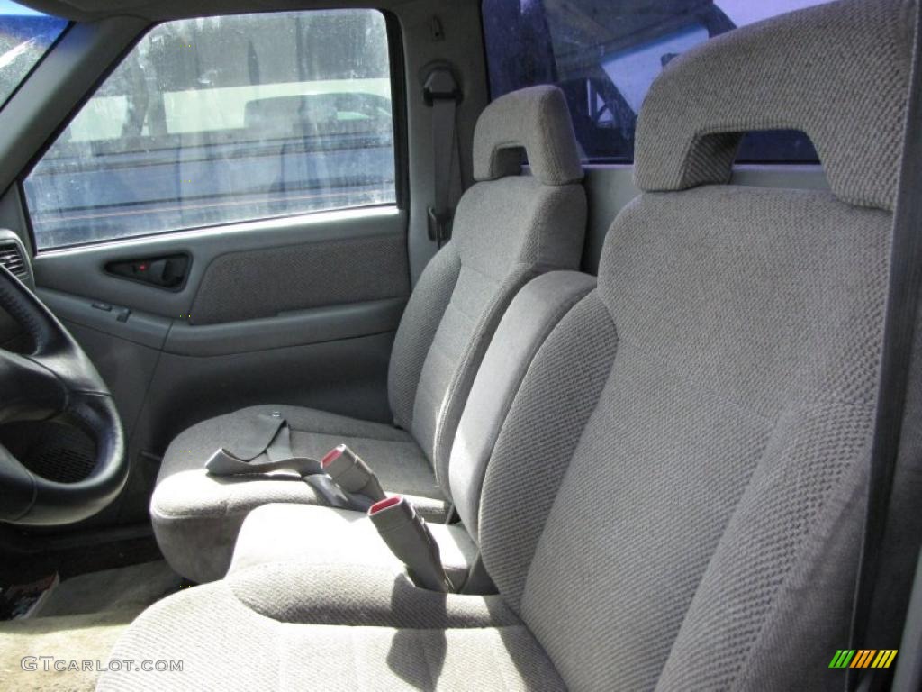 1994 S10 Regular Cab - Black / Gray photo #4
