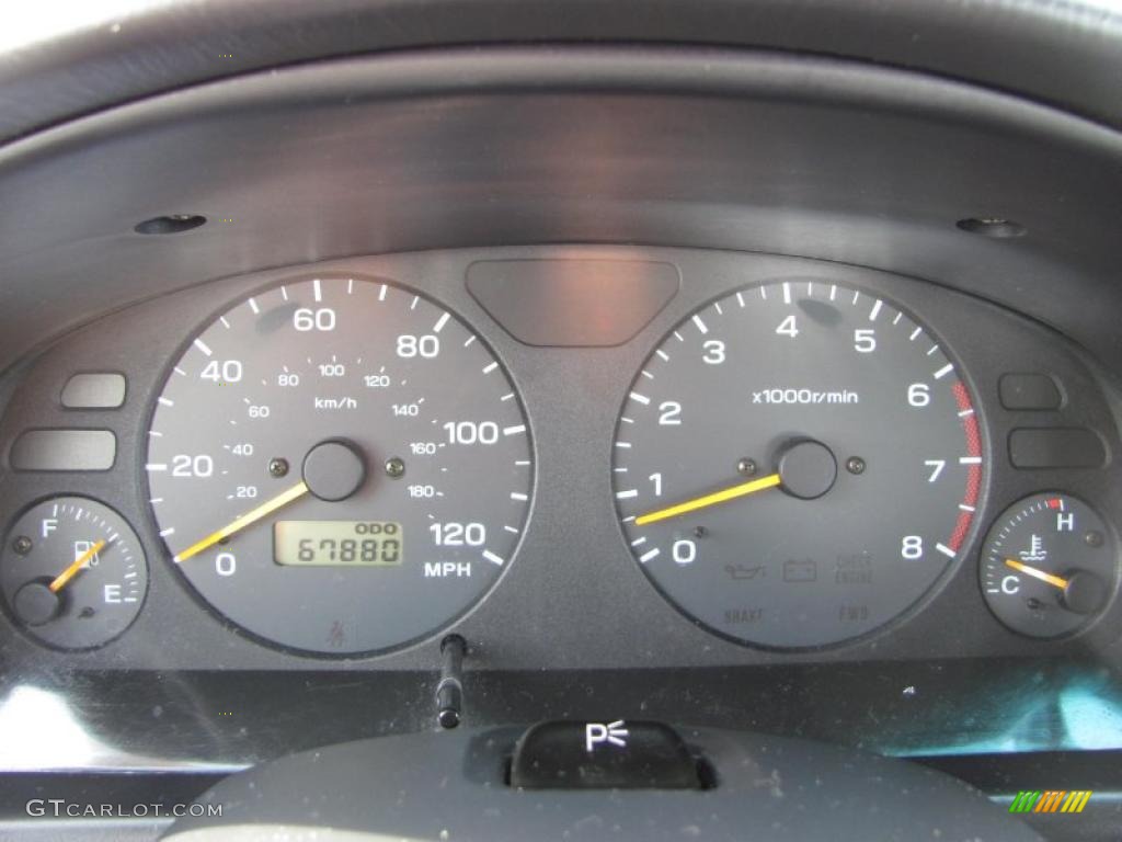 1999 Subaru Forester L Gauges Photos