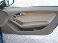 2008 Audi A5 Linen Beige Interior Door Panel Photo