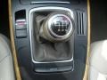 2008 Audi A5 Linen Beige Interior Transmission Photo