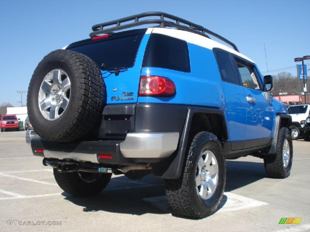 Voodoo Blue 2007 Toyota FJ Cruiser 4WD Exterior Photo #46229684
