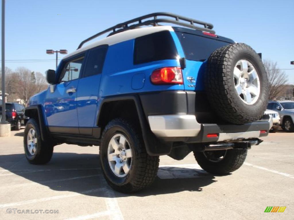 Voodoo Blue 2007 Toyota FJ Cruiser 4WD Exterior Photo #46229690
