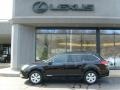 Crystal Black Silica - Outback 2.5i Premium Wagon Photo No. 2