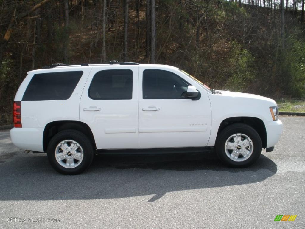 2007 Tahoe LT - Summit White / Dark Titanium/Light Titanium photo #2