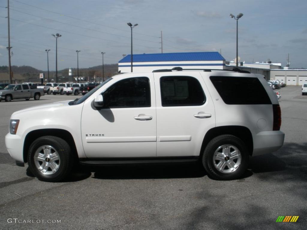 2007 Tahoe LT - Summit White / Dark Titanium/Light Titanium photo #6