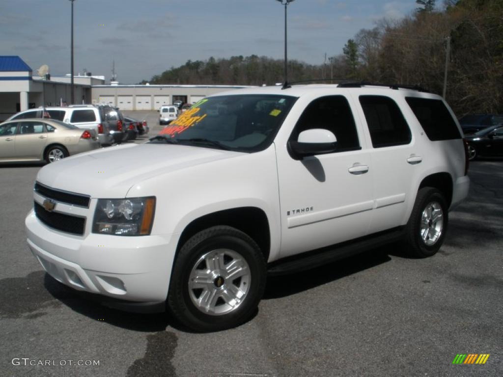 2007 Tahoe LT - Summit White / Dark Titanium/Light Titanium photo #7