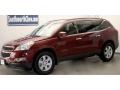 2011 Red Jewel Metallic Chevrolet Traverse LT AWD  photo #3