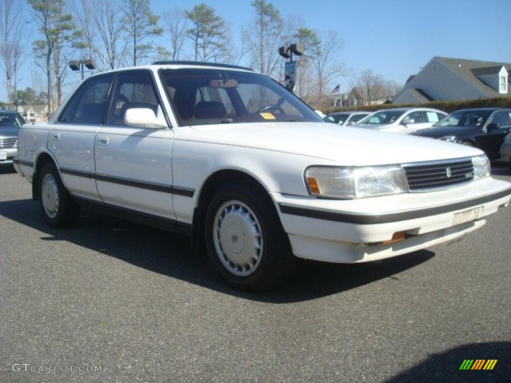 White Toyota Cressida