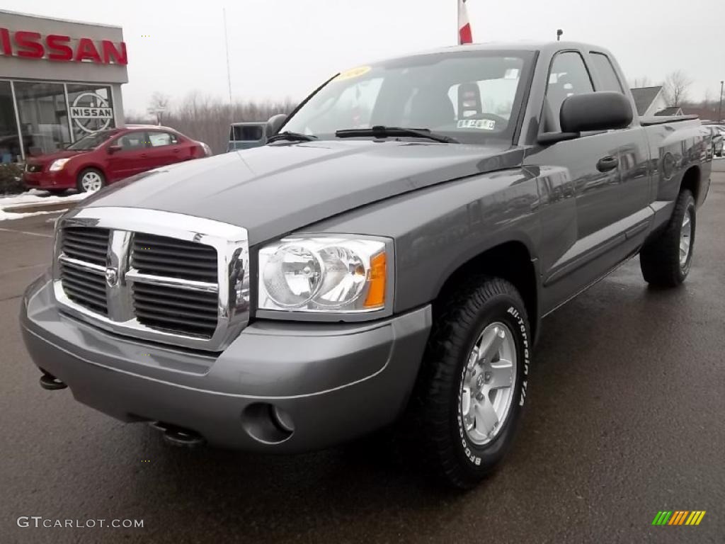 Mineral Gray Metallic 2006 Dodge Dakota SLT TRX4 Club Cab 4x4 Exterior Photo #46233497