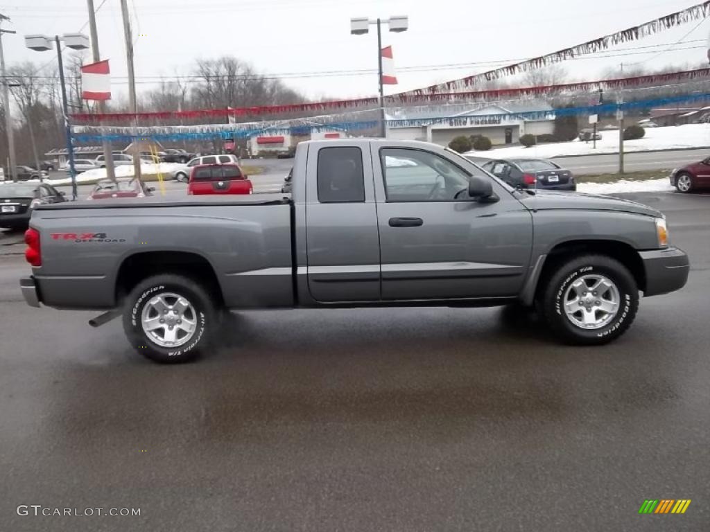 Mineral Gray Metallic 2006 Dodge Dakota SLT TRX4 Club Cab 4x4 Exterior Photo #46233527
