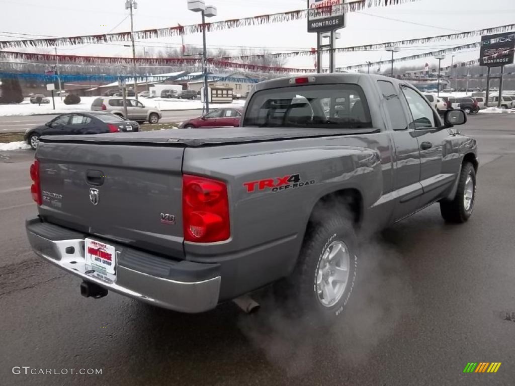Mineral Gray Metallic 2006 Dodge Dakota SLT TRX4 Club Cab 4x4 Exterior Photo #46233536