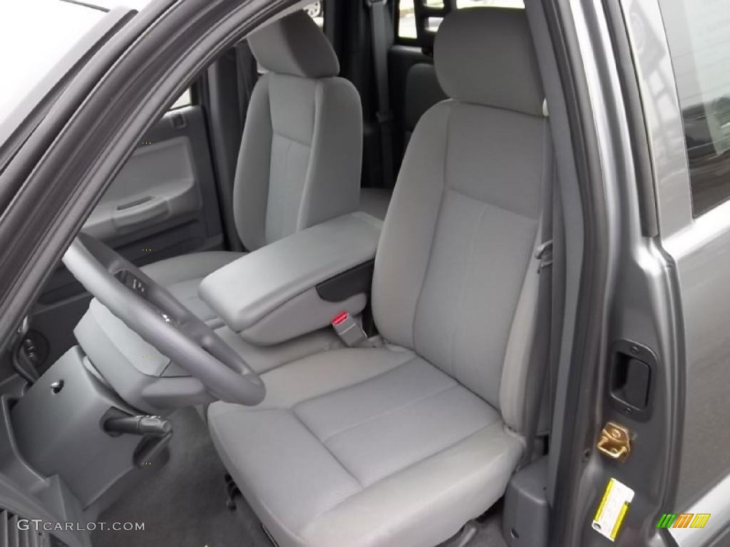Medium Slate Gray Interior 2006 Dodge Dakota SLT TRX4 Club Cab 4x4 Photo #46233578
