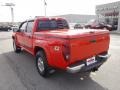 2008 Inferno Orange Metallic Chevrolet Colorado LT Crew Cab 4x4  photo #7