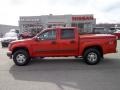 2008 Inferno Orange Metallic Chevrolet Colorado LT Crew Cab 4x4  photo #8