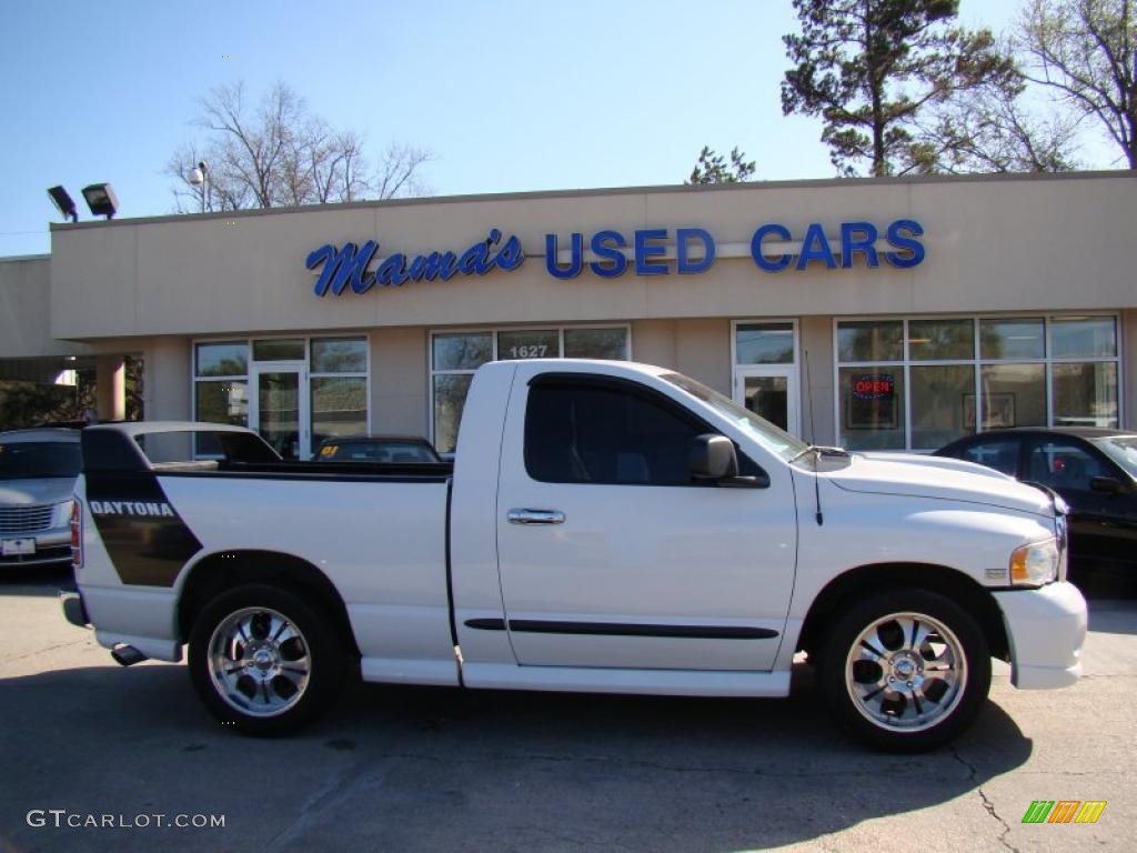 2003 Ram 1500 SLT Regular Cab - Bright White / Dark Slate Gray photo #1