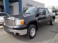 Onyx Black 2008 GMC Sierra 2500HD SLT Crew Cab 4x4