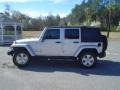 2007 Bright Silver Metallic Jeep Wrangler Unlimited Sahara 4x4  photo #8