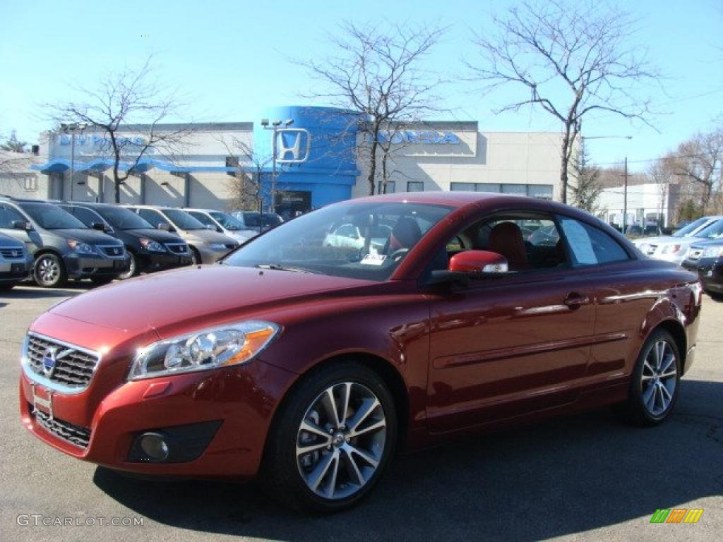 Flamenco Red Metallic 2011 Volvo C70 T5 Exterior Photo #46237991