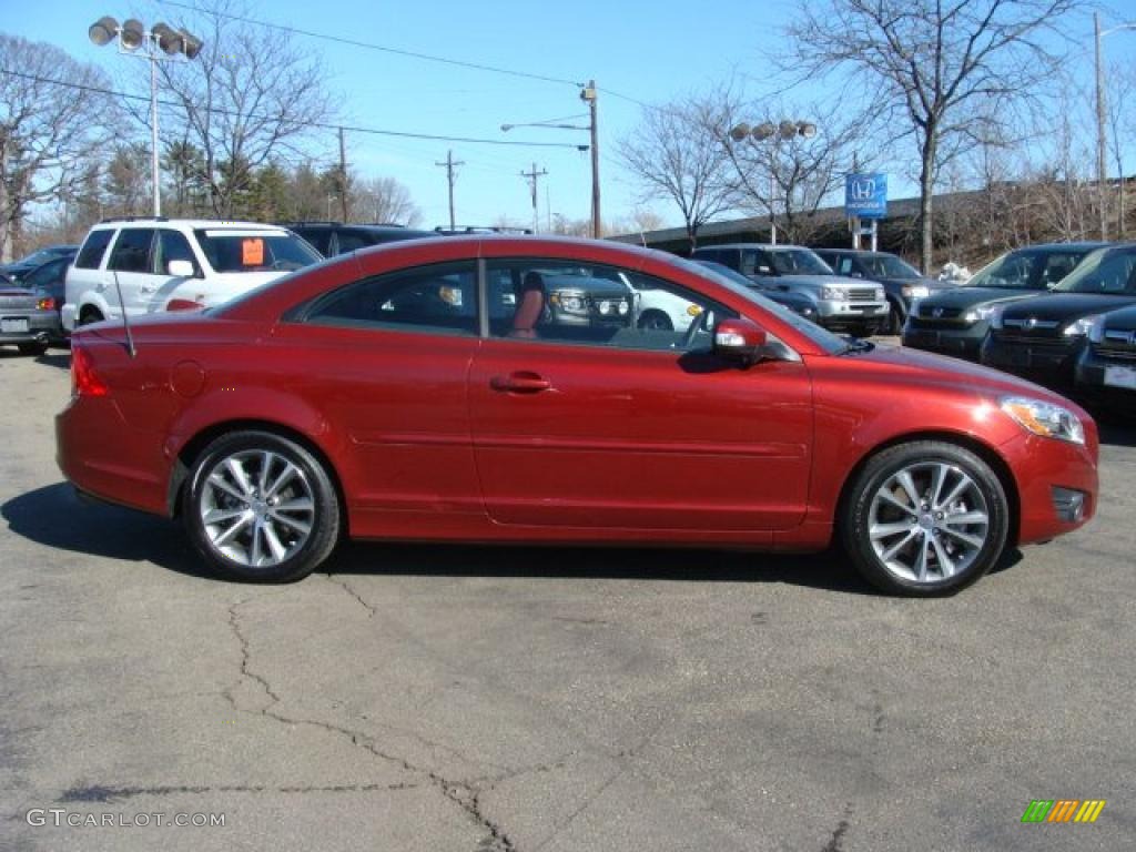 Flamenco Red Metallic 2011 Volvo C70 T5 Exterior Photo #46238024