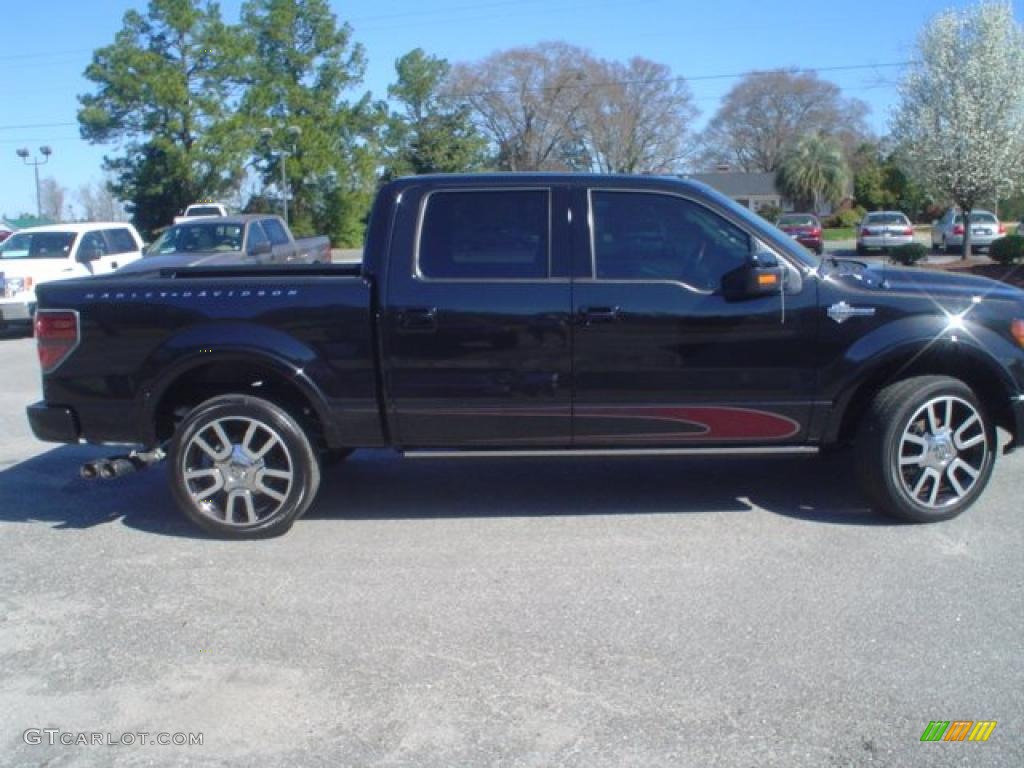 Lava Red Metallic 2010 Ford F150 Harley-Davidson SuperCrew 4x4 Exterior Photo #46238192