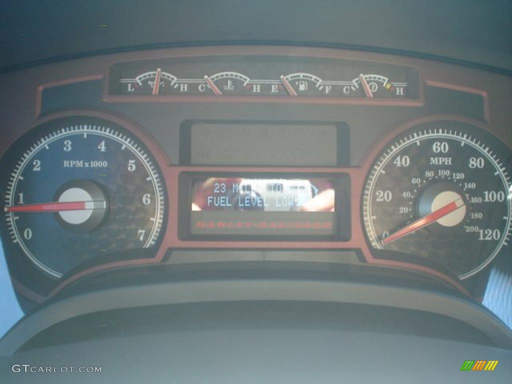 2010 Ford F150 Harley-Davidson SuperCrew 4x4 Gauges Photo #46238693