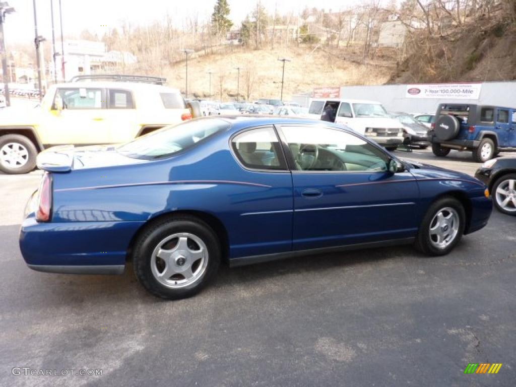 2003 Monte Carlo LS - Superior Blue Metallic / Ebony Black photo #5