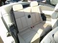 Savanna Beige/Black Boston Leather 2009 BMW 1 Series 128i Convertible Interior Color