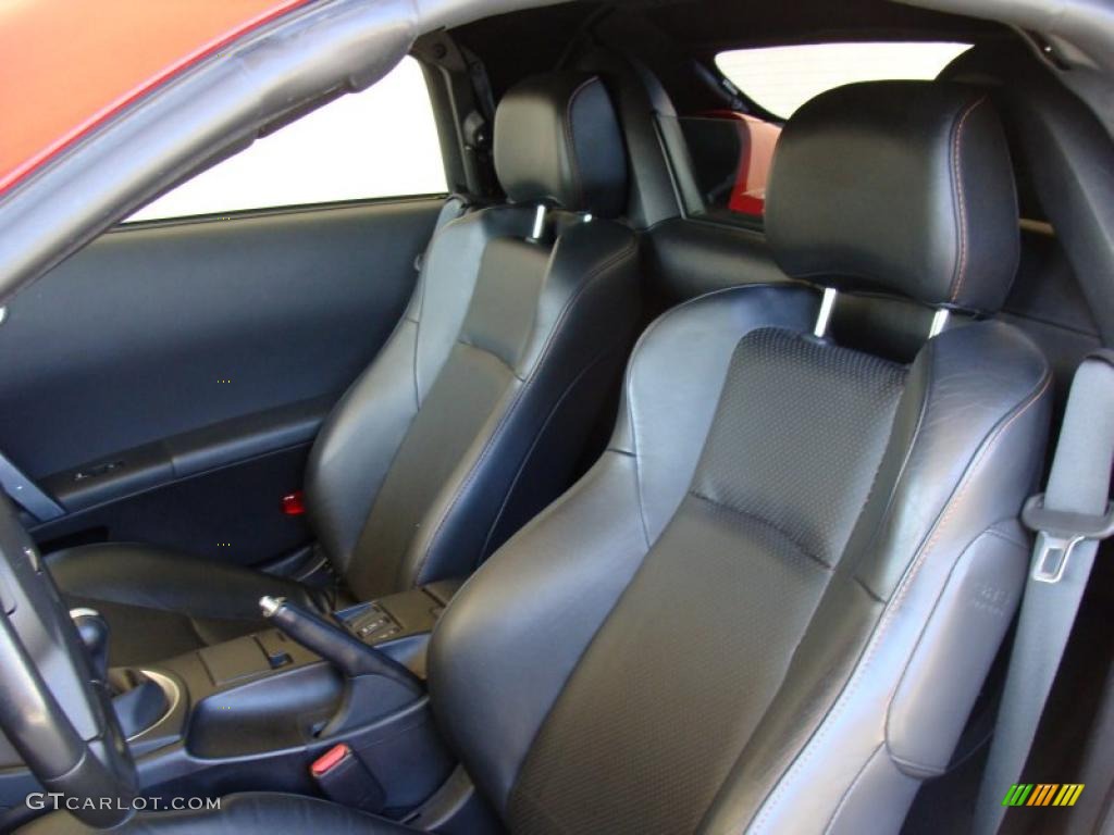 Charcoal Interior 2005 Nissan 350Z Touring Roadster Photo #46242152