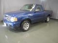 Vista Blue Metallic - Ranger XLT Regular Cab Photo No. 1