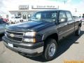 2006 Dark Blue Metallic Chevrolet Silverado 2500HD LS Crew Cab 4x4  photo #1