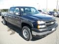 2006 Dark Blue Metallic Chevrolet Silverado 2500HD LS Crew Cab 4x4  photo #3