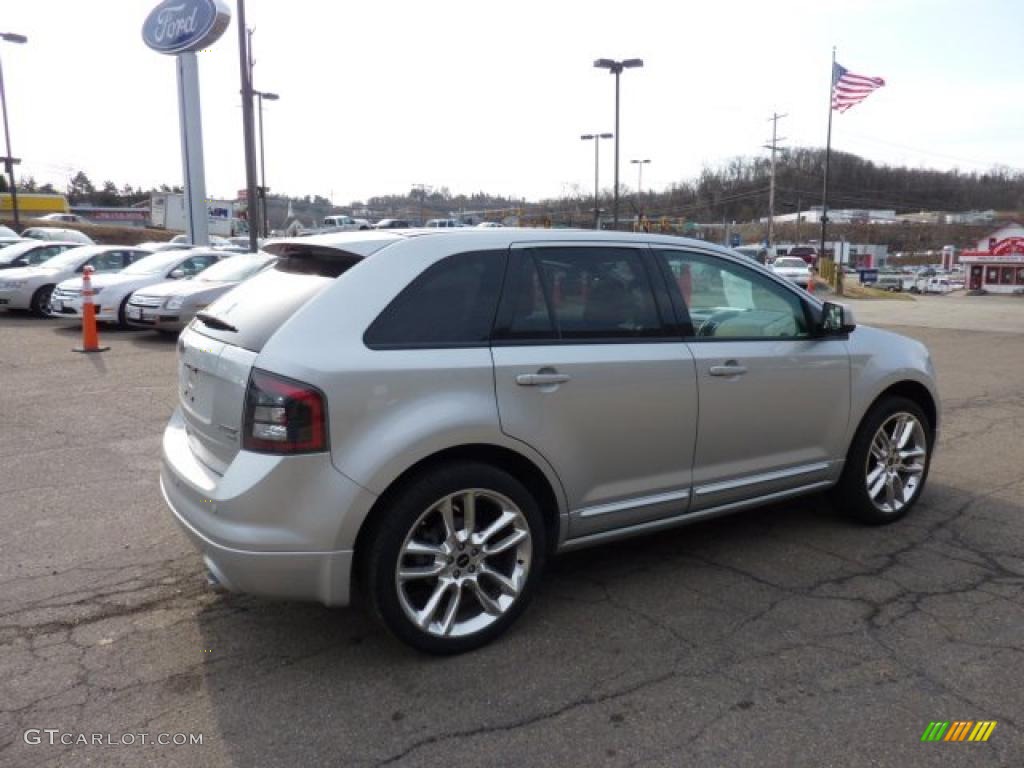 Brilliant Silver Metallic 2009 Ford Edge Sport AWD Exterior Photo #46245508