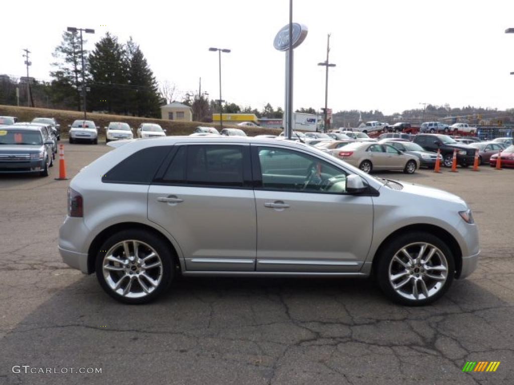 Brilliant Silver Metallic 2009 Ford Edge Sport AWD Exterior Photo #46245520