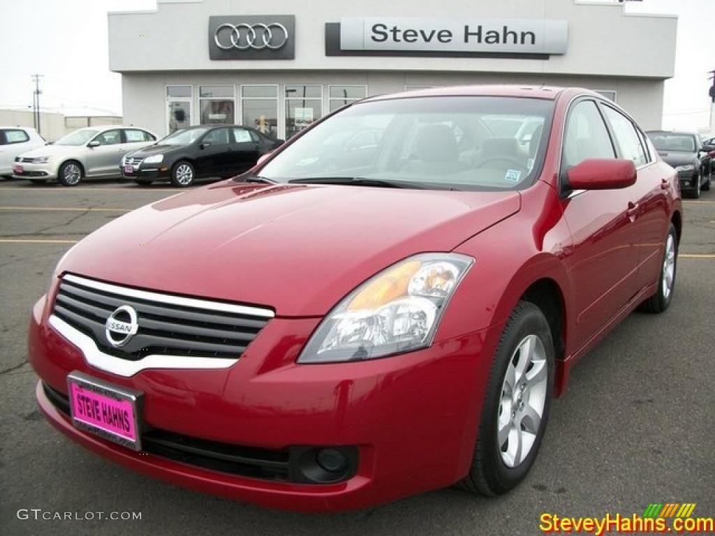 Red Brick Metallic Nissan Altima