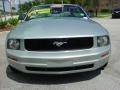 2008 Brilliant Silver Metallic Ford Mustang V6 Deluxe Convertible  photo #8