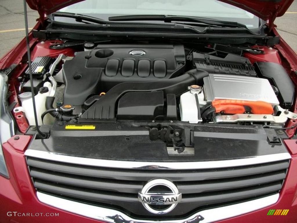 2009 Nissan Altima Hybrid 2.5 Liter GDI DOHC 16-Valve CVTCS 4 Cylinder Gasoline/Electric Hybrid Engine Photo #46246456
