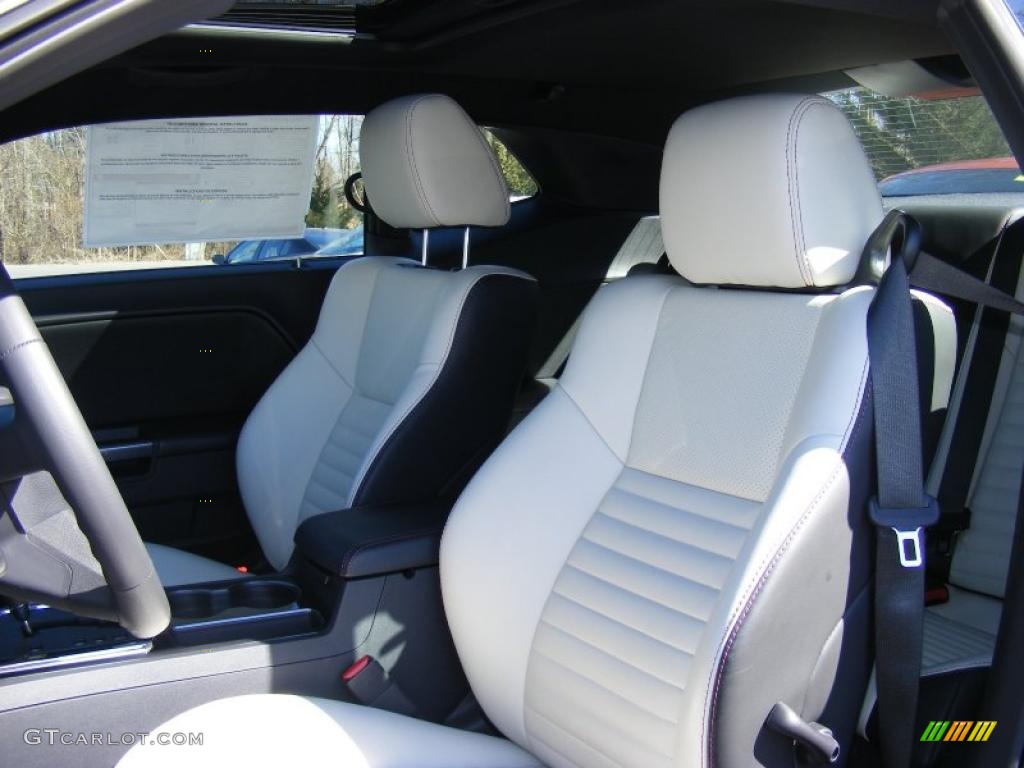 Pearl White Leather Interior 2010 Dodge Challenger R/T Classic Furious Fuchsia Edition Photo #46247368