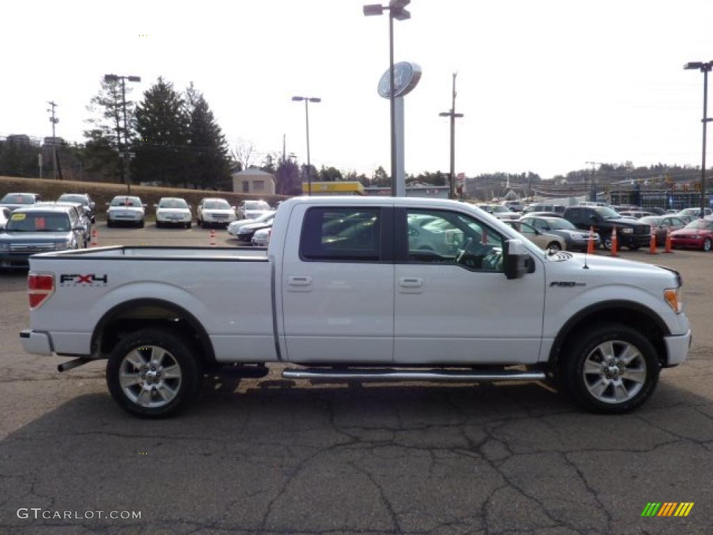 2010 F150 FX4 SuperCrew 4x4 - Oxford White / Black photo #5